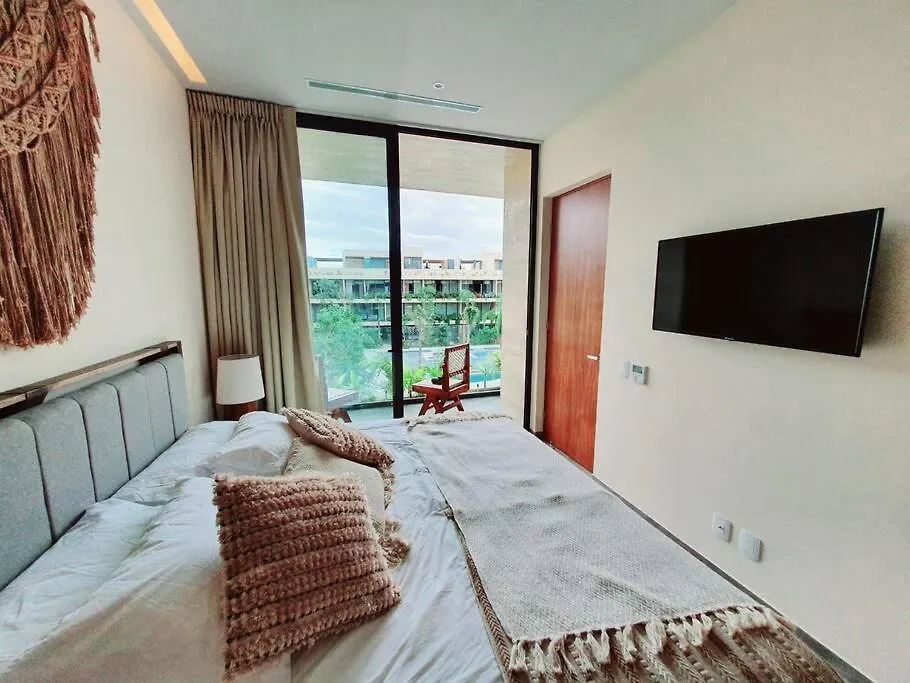 Apartmán Mistiq Tulum Pent House 3 Recamaras, 3 Banos, Sala, Comedor, Terraza Y Jacuzzi Mexiko