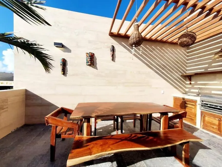 Mistiq Tulum Pent House 3 Recamaras, 3 Banos, Sala, Comedor, Terraza Y Jacuzzi Mexico